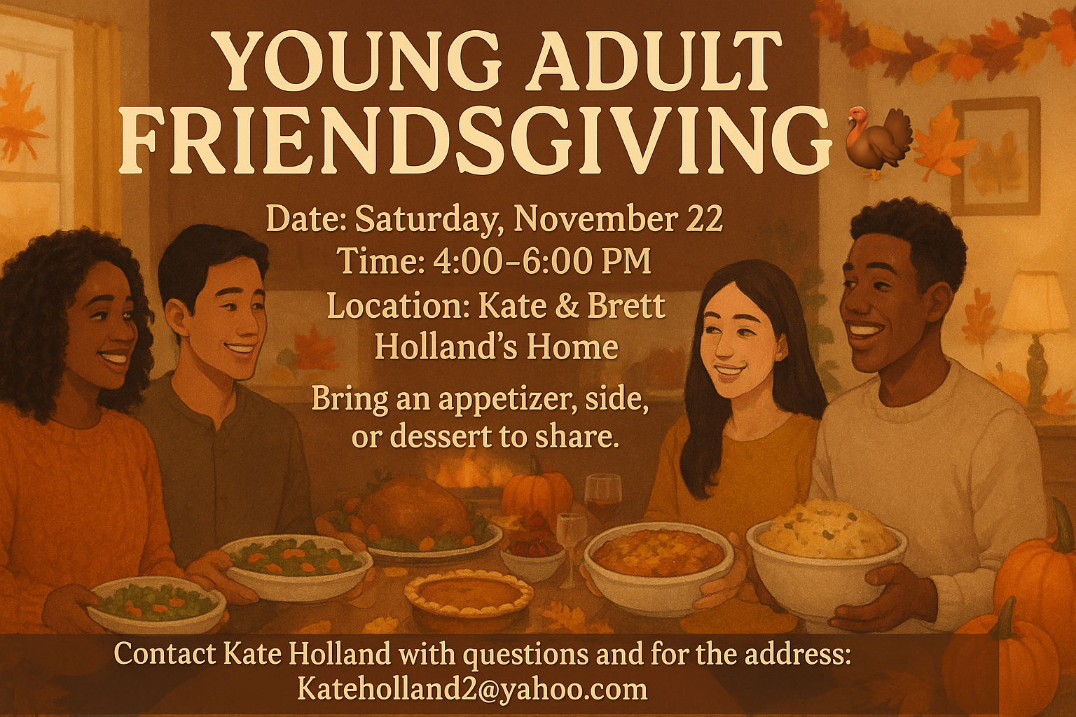 Young Adult Friendsgiving