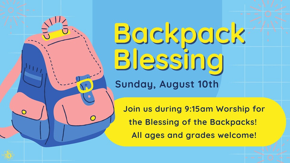 Backpack Blessings