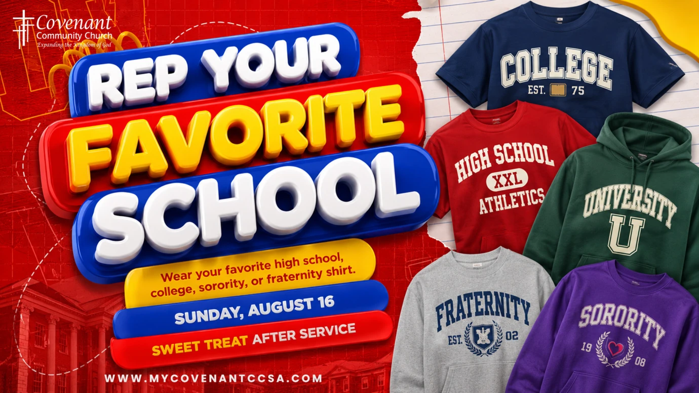 Rep Your Favorite School