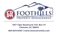 Sponsor: Foothills Property Management