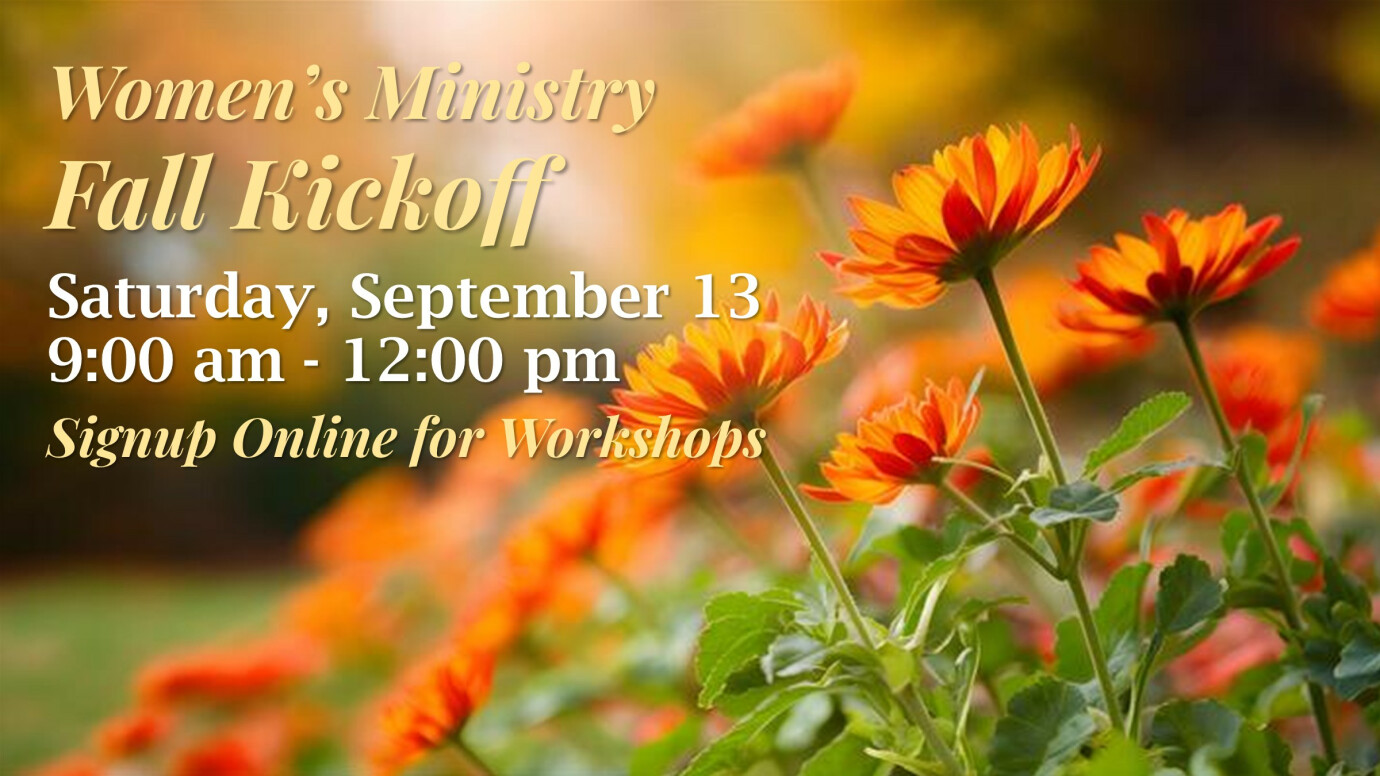 Women's Minstry Fall Kickoff