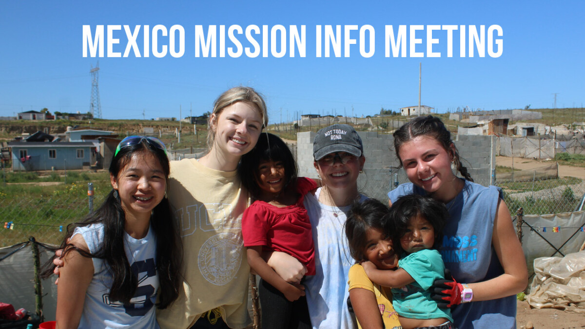 Youth Mexico Mission Information Meeting