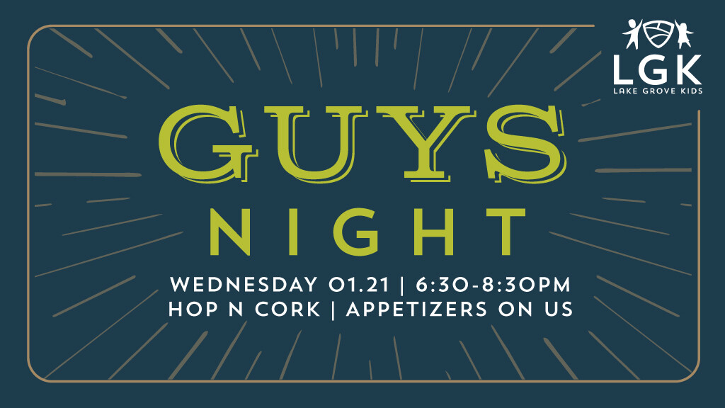 January Guys' Night Out