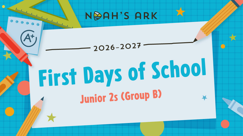 Noah's Ark First Days of School