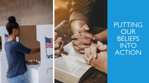 Putting Our Beliefs Into Action