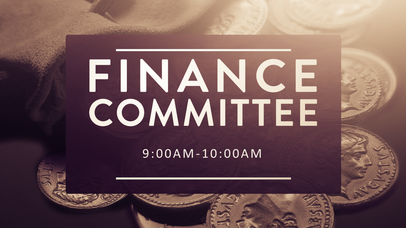 9 AM Finance Committee