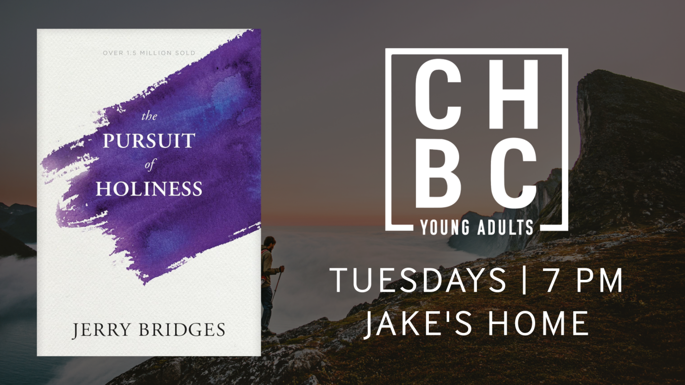 Young Adult Bible Study - Pursuit of Holiness