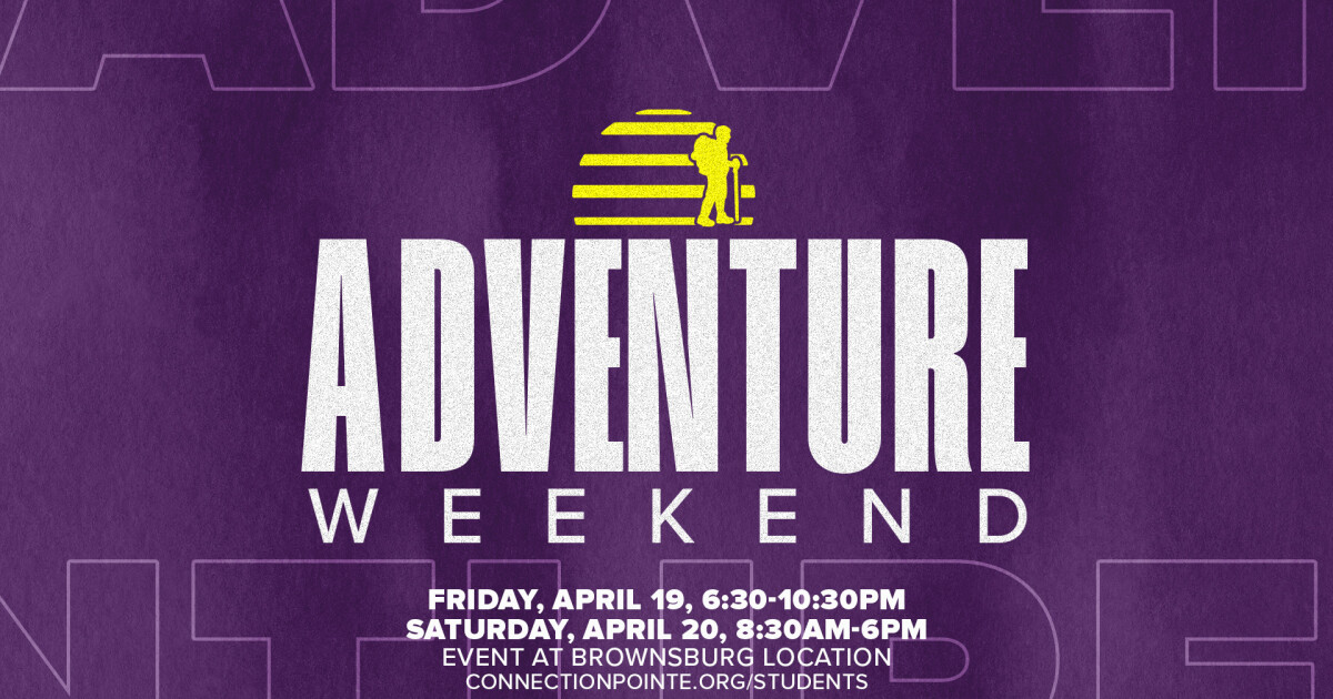 Adventure Weekend is back with a whole new look! CP Students is pleased to relaunch this epic two-day conference for Middle School students held at Connection Pointe's Brownsburg location. Every middle school student will experience three...