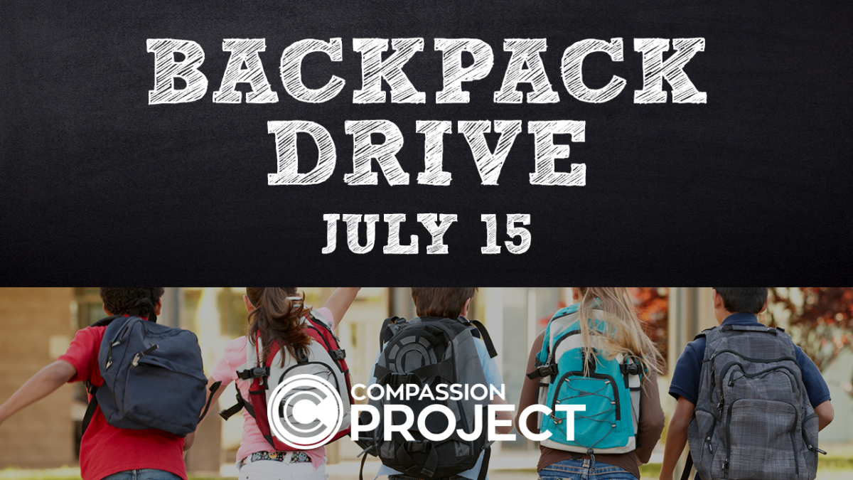 Back Pack Drive - Compassion Project