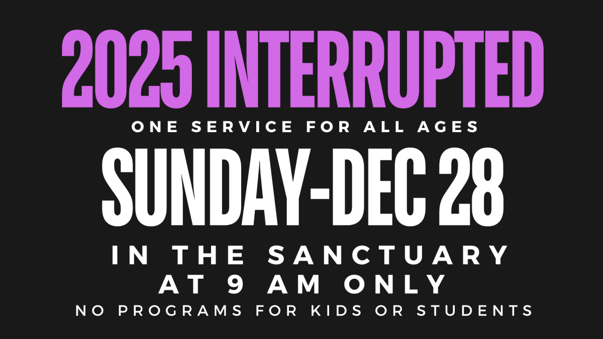 One Service at 9 AM Only