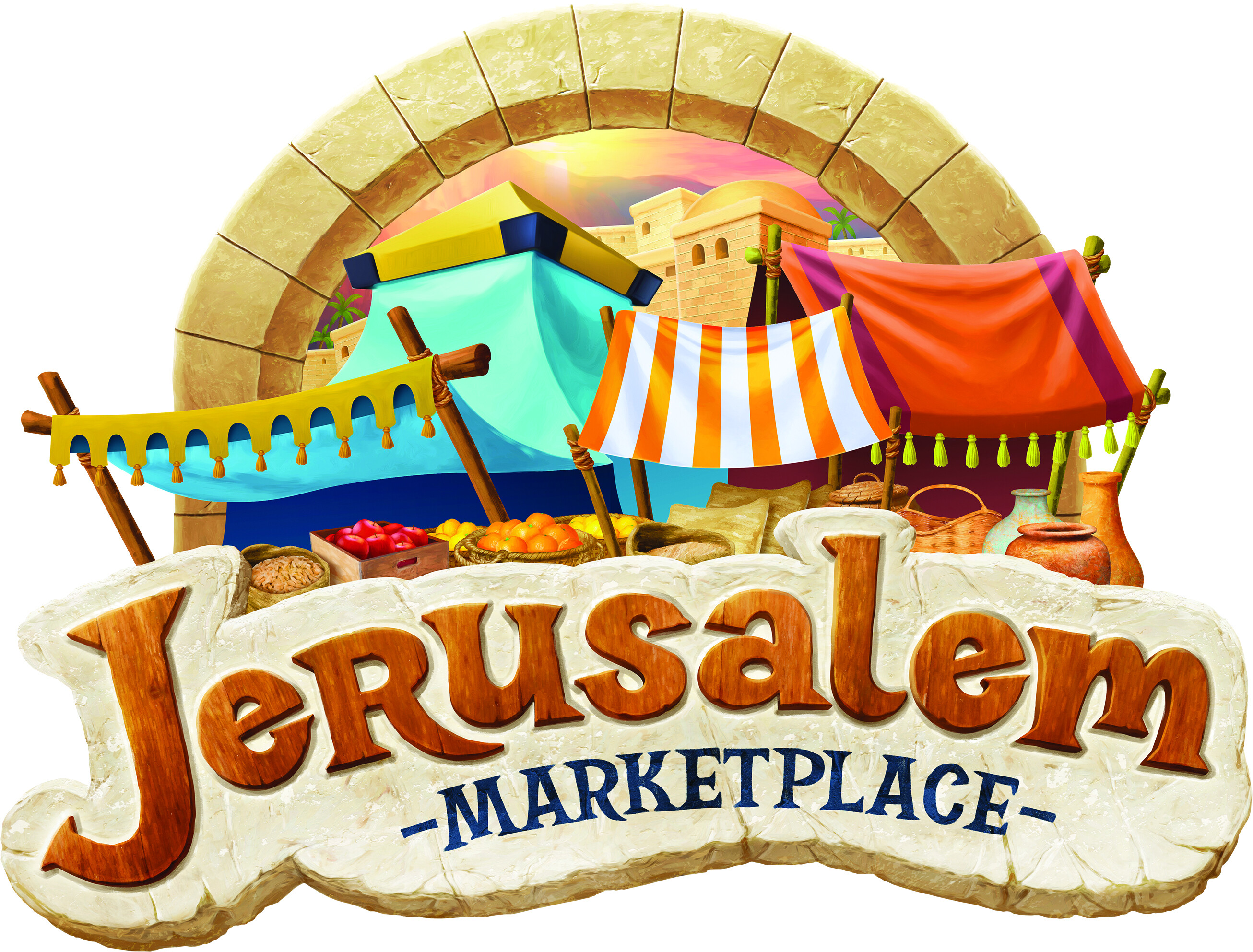 Packing Our Bags for Jerusalem Marketplace VBS