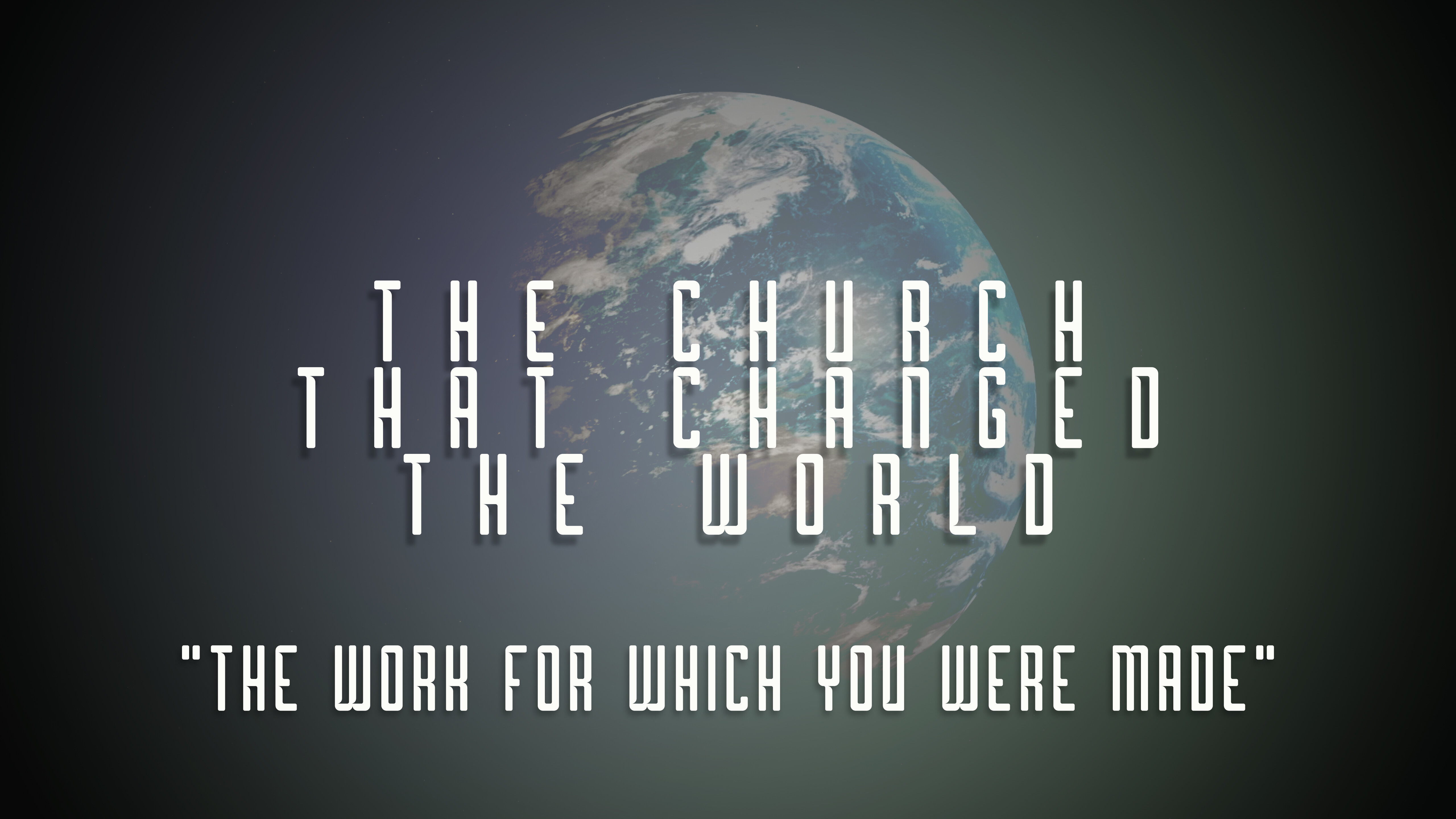 The Work For Which You Were Made (Audio) episode artwork