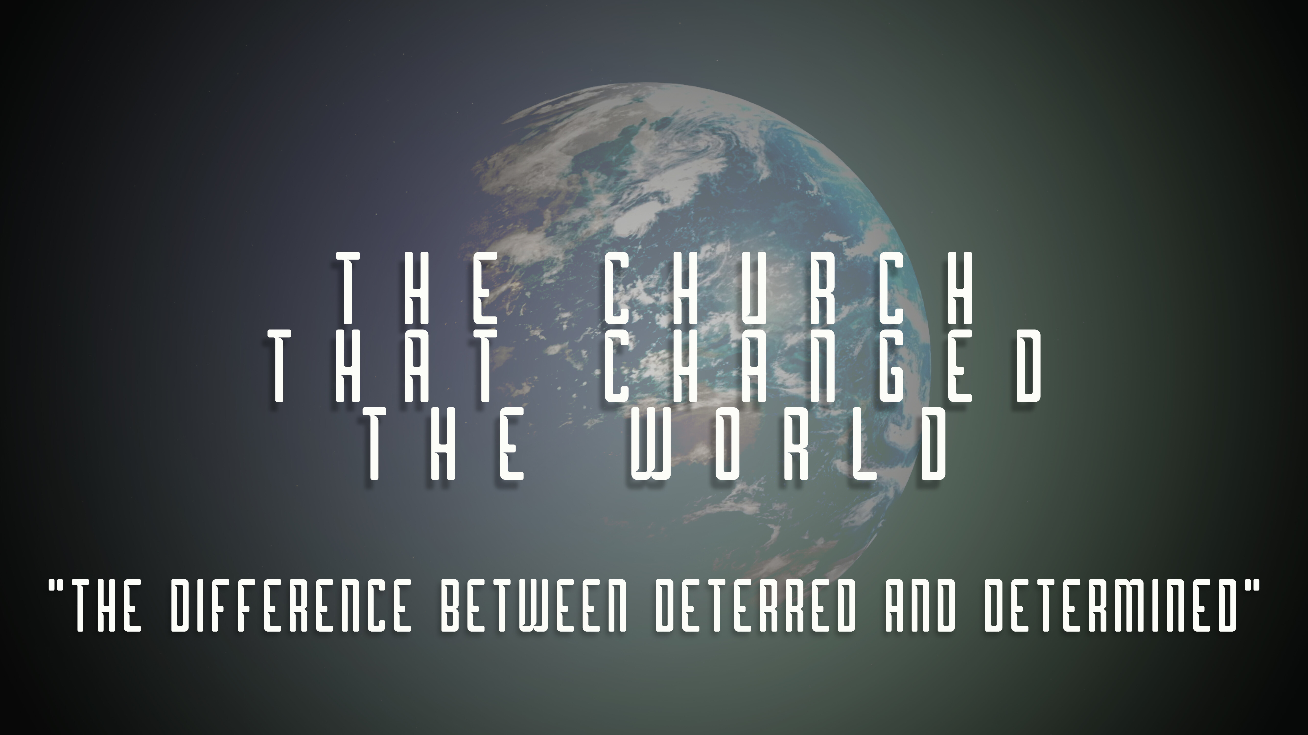 The Difference Between Deterred and Determined (Audio) episode artwork
