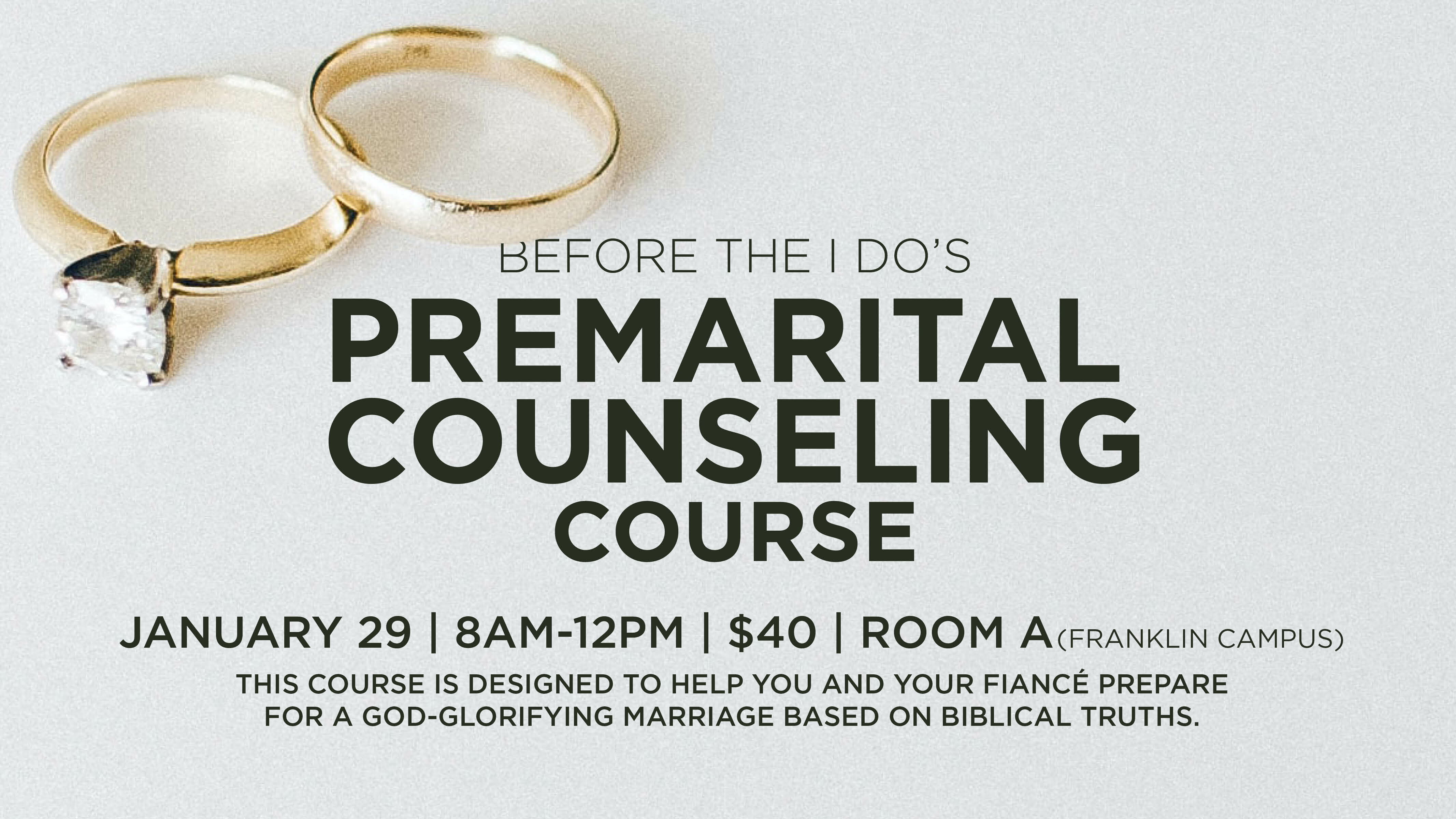 Premarital Counseling Course