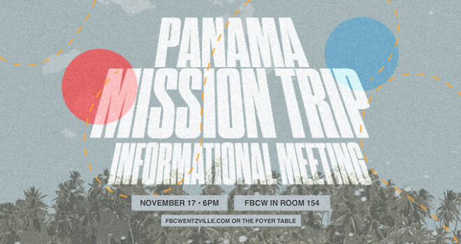 Missions Informational Meeting