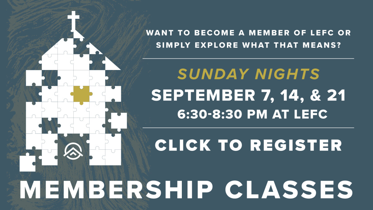 Membership Class Sept 2025