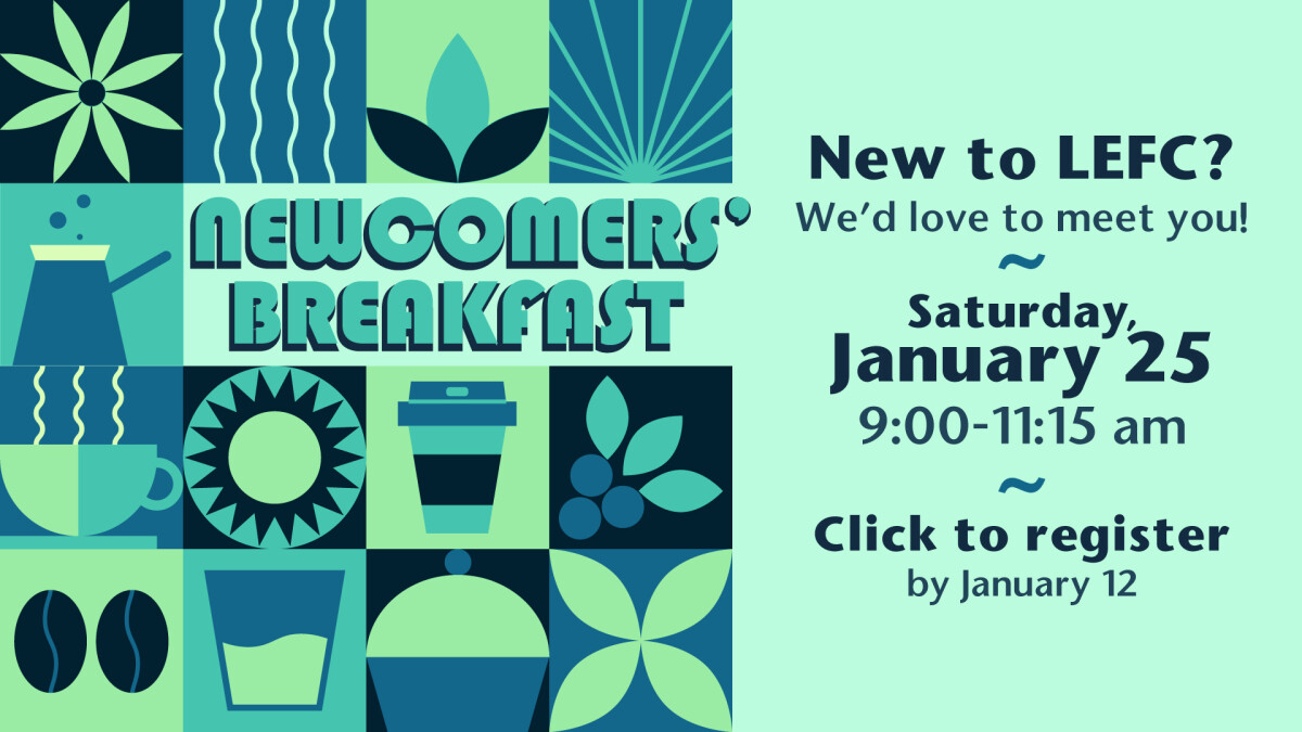 Newcomers' Breakfast Jan. 2025