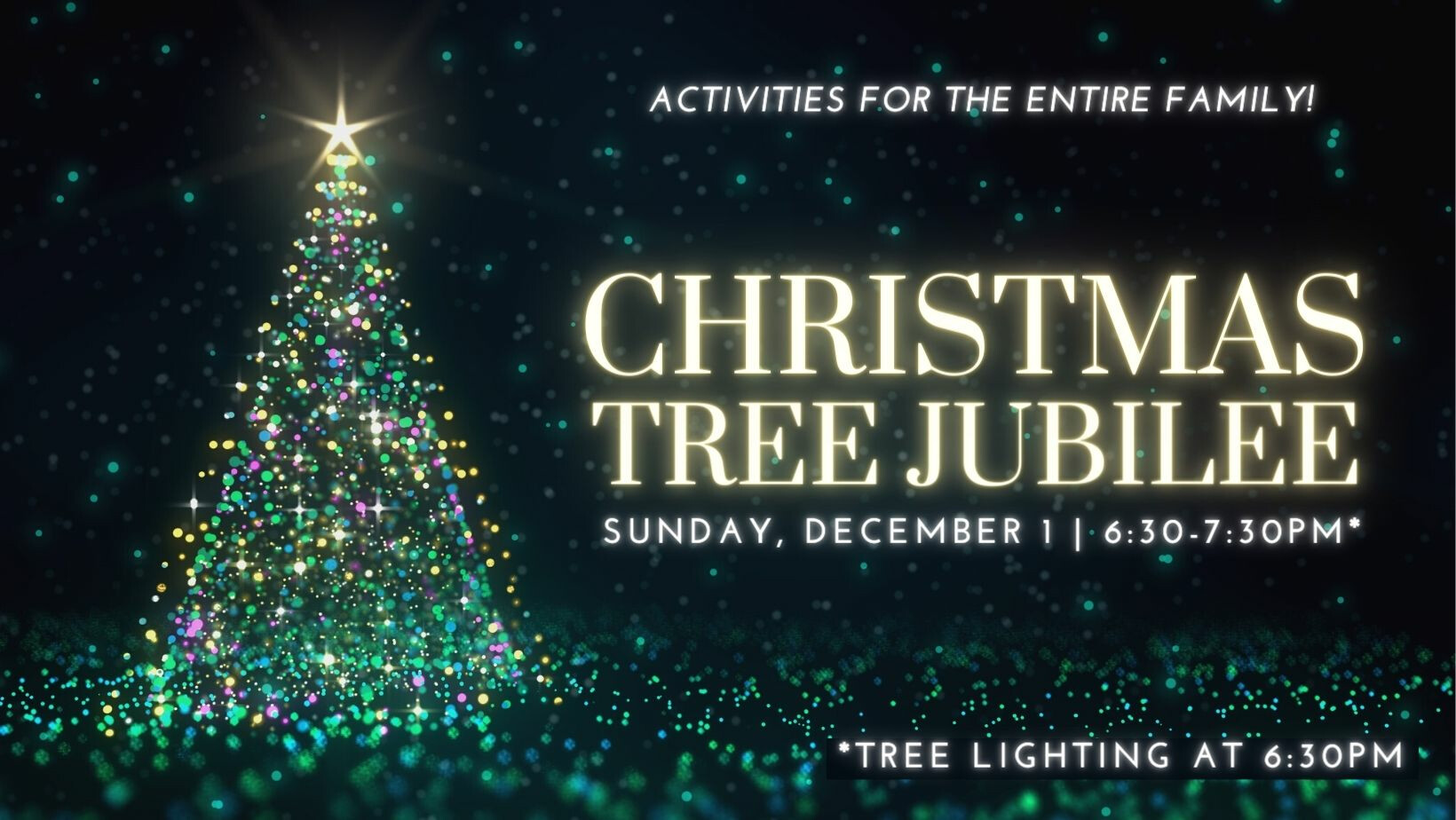 Christmas Tree Jubilee TriVillage Christian Church