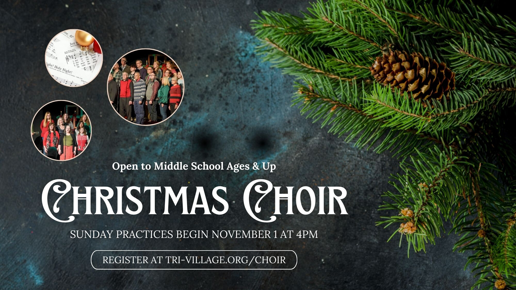 Christmas Choir Practices Begin
