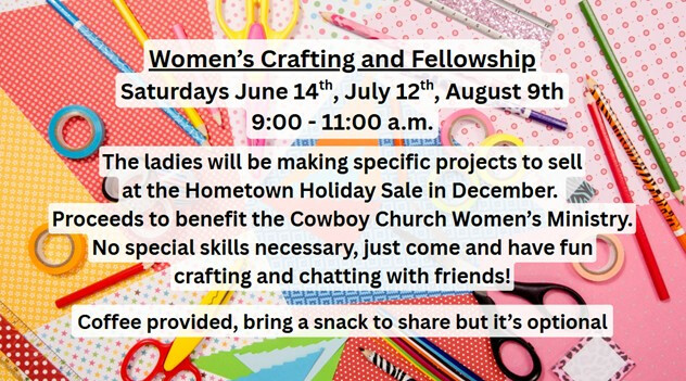 Women's Crafting & Fellowship
