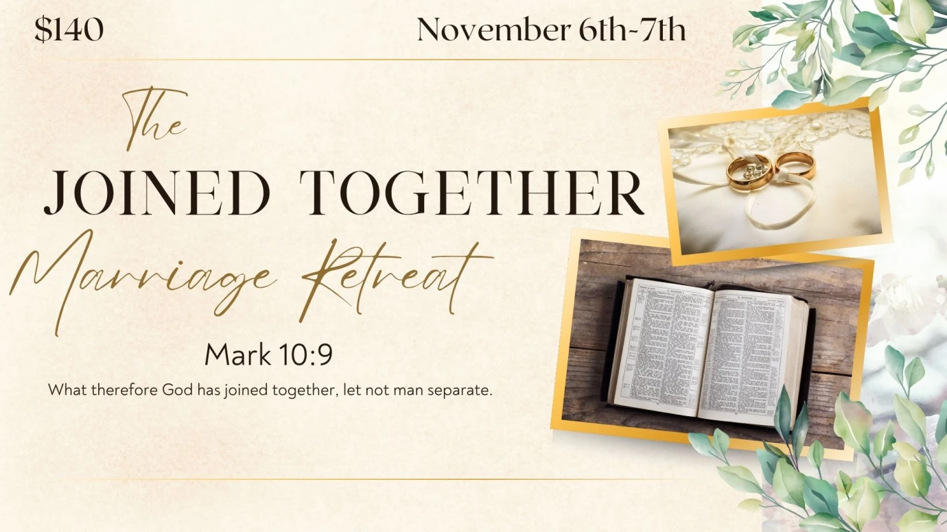 The Joined Together Marriage Retreat