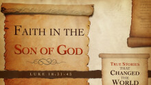 Faith in the Son of God