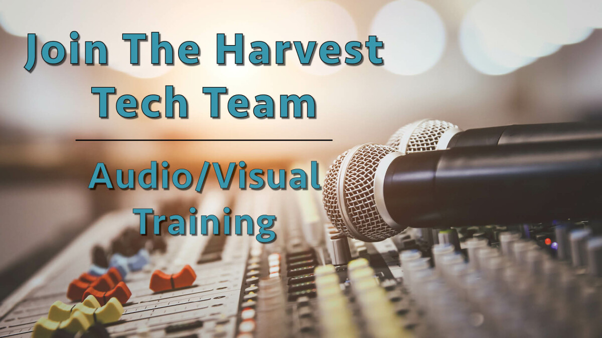 Audio/Visual Tech Training