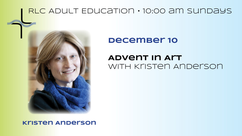 Adult Ed: Advent in Art