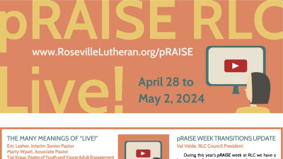 2024 pRAISE RLC: Live! Newsletter