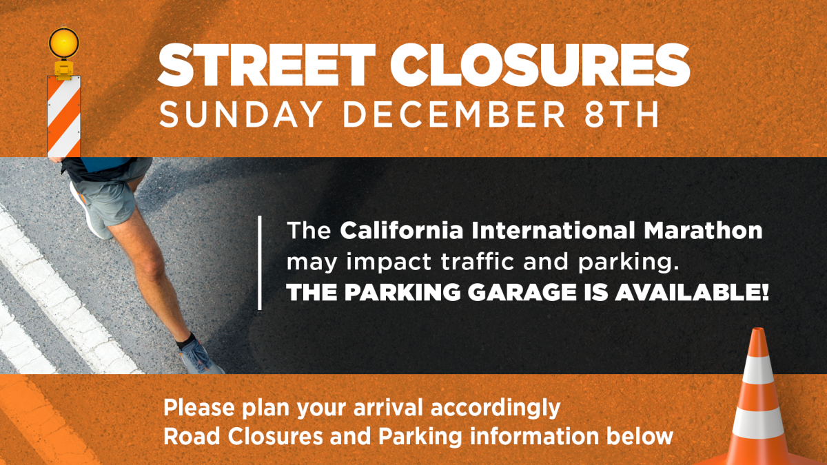 California International Marathon Street Closures