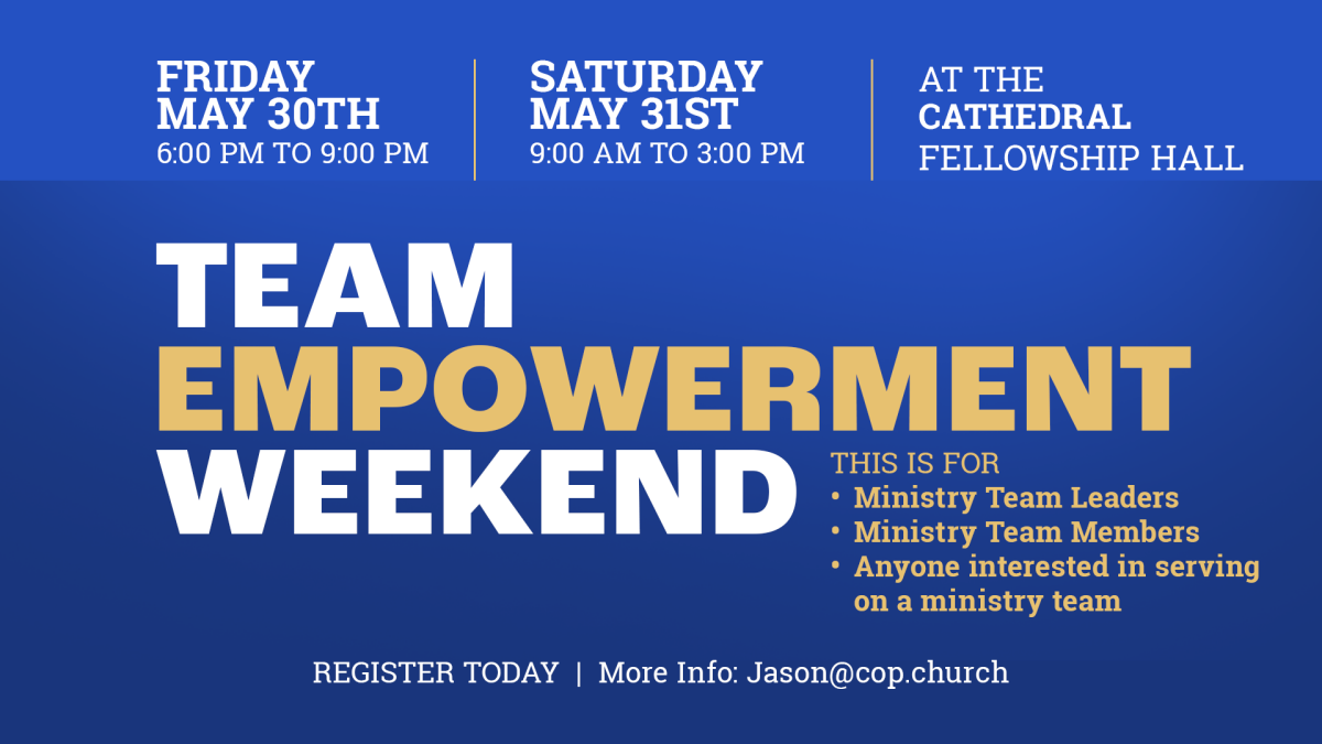 Team Empowerment Weekend - Saturday