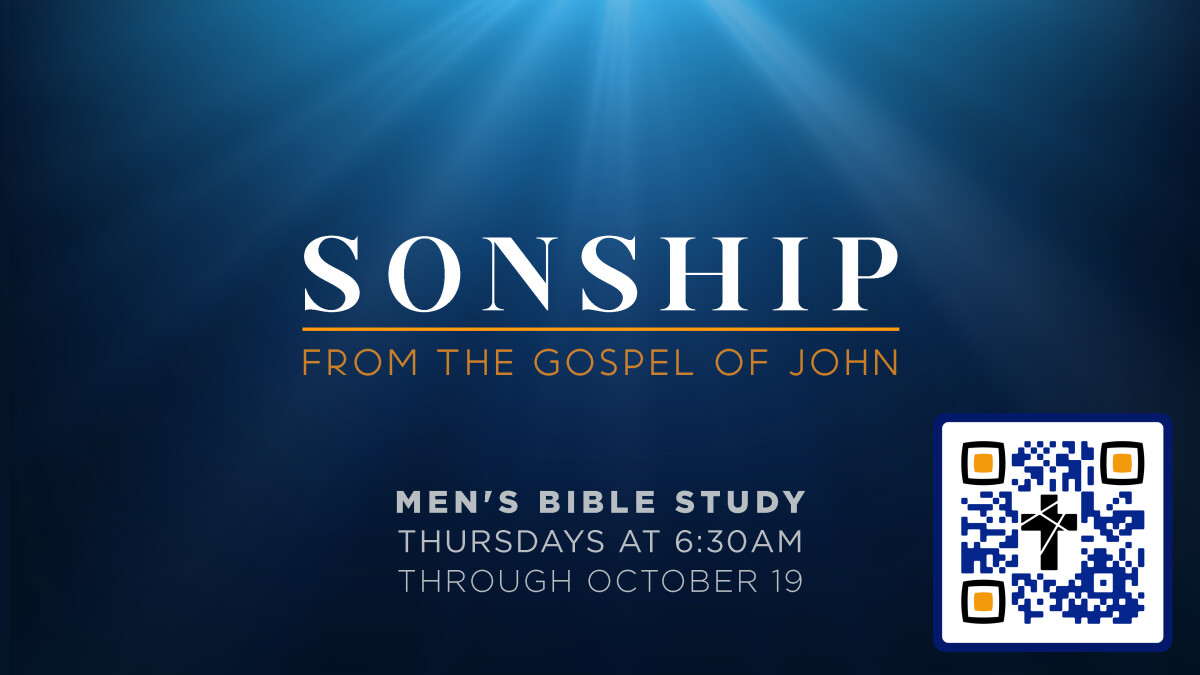 Men's Bible Study - Sonship