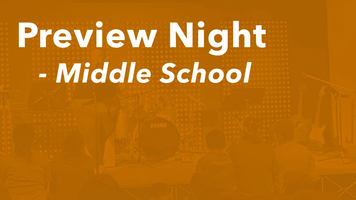 Middle School Preview Night  