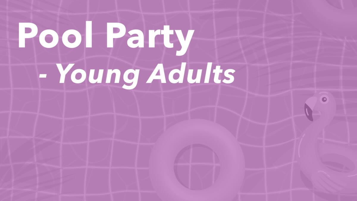 Young Adults Pool Party