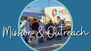 water ripples and clasping hands