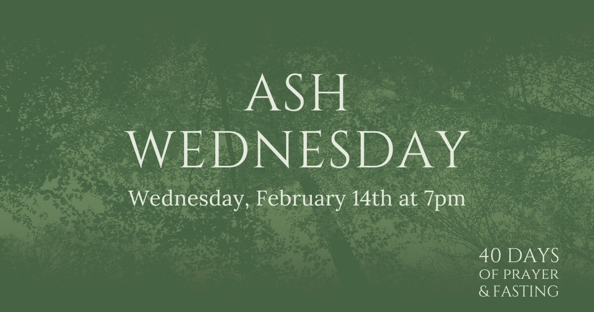 Ash Wednesday 2024 Sermons Vineyard Church Delaware County