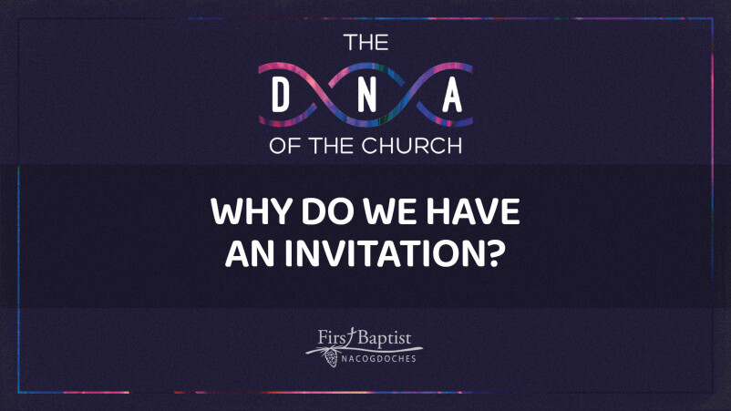 Why Do We Have an Invitation?