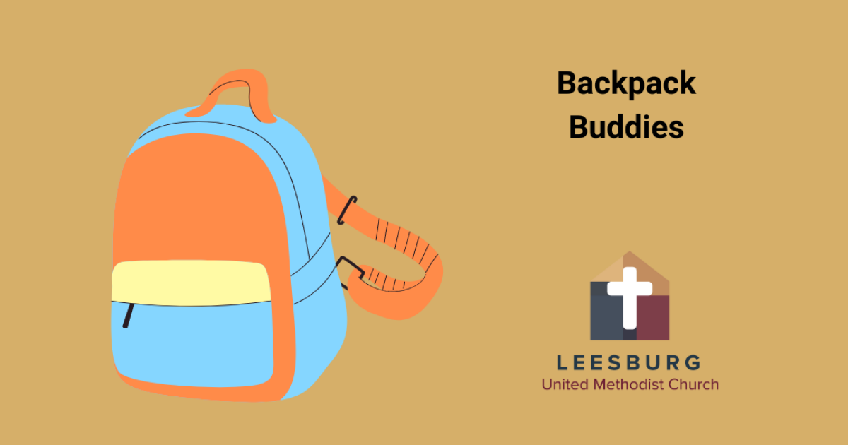 Backpack Buddies 20222023 Faith and Life Leesburg United Methodist