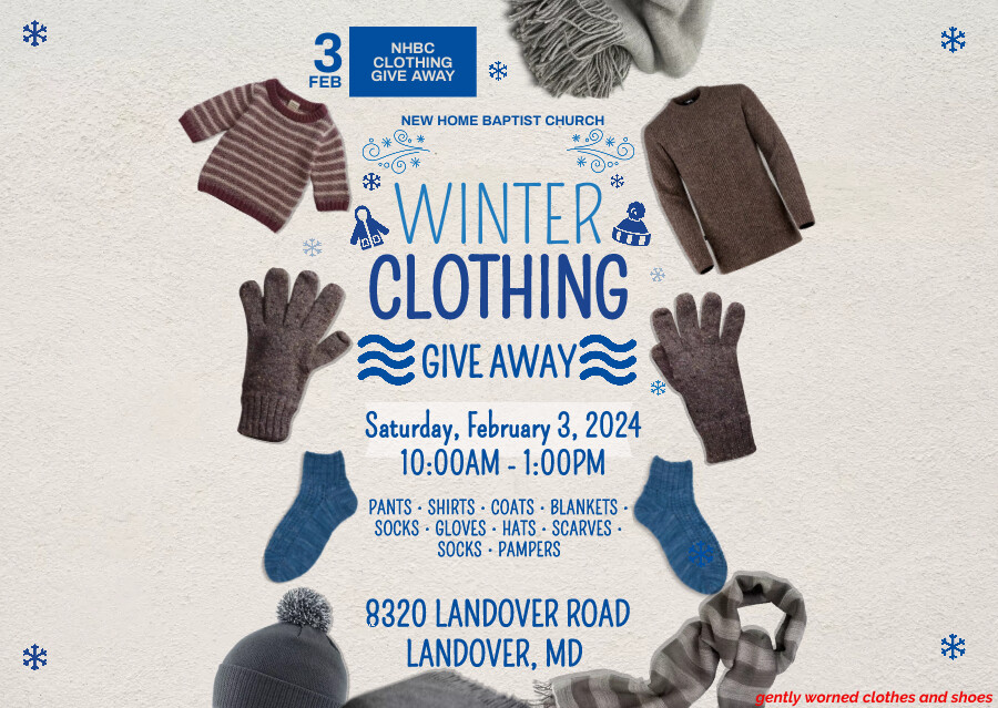 Winter Clothing Give Away