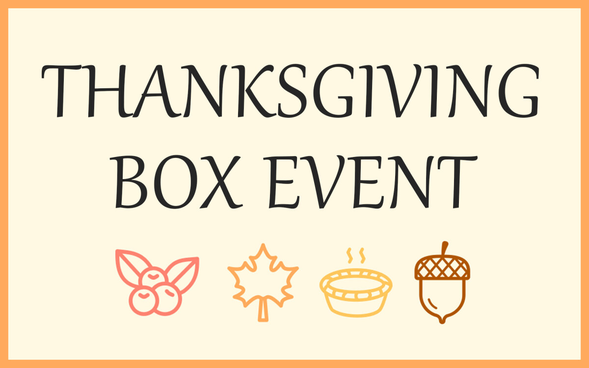 Thanksgiving Boxes 2024