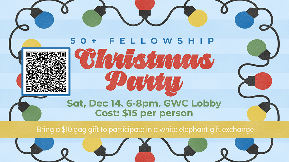 50+ Fellowship Christmas Party