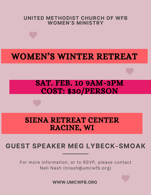 Women's Retreat - Register TODAY