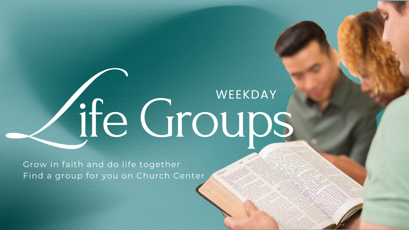 Regular Wednesday Life Groups Start!