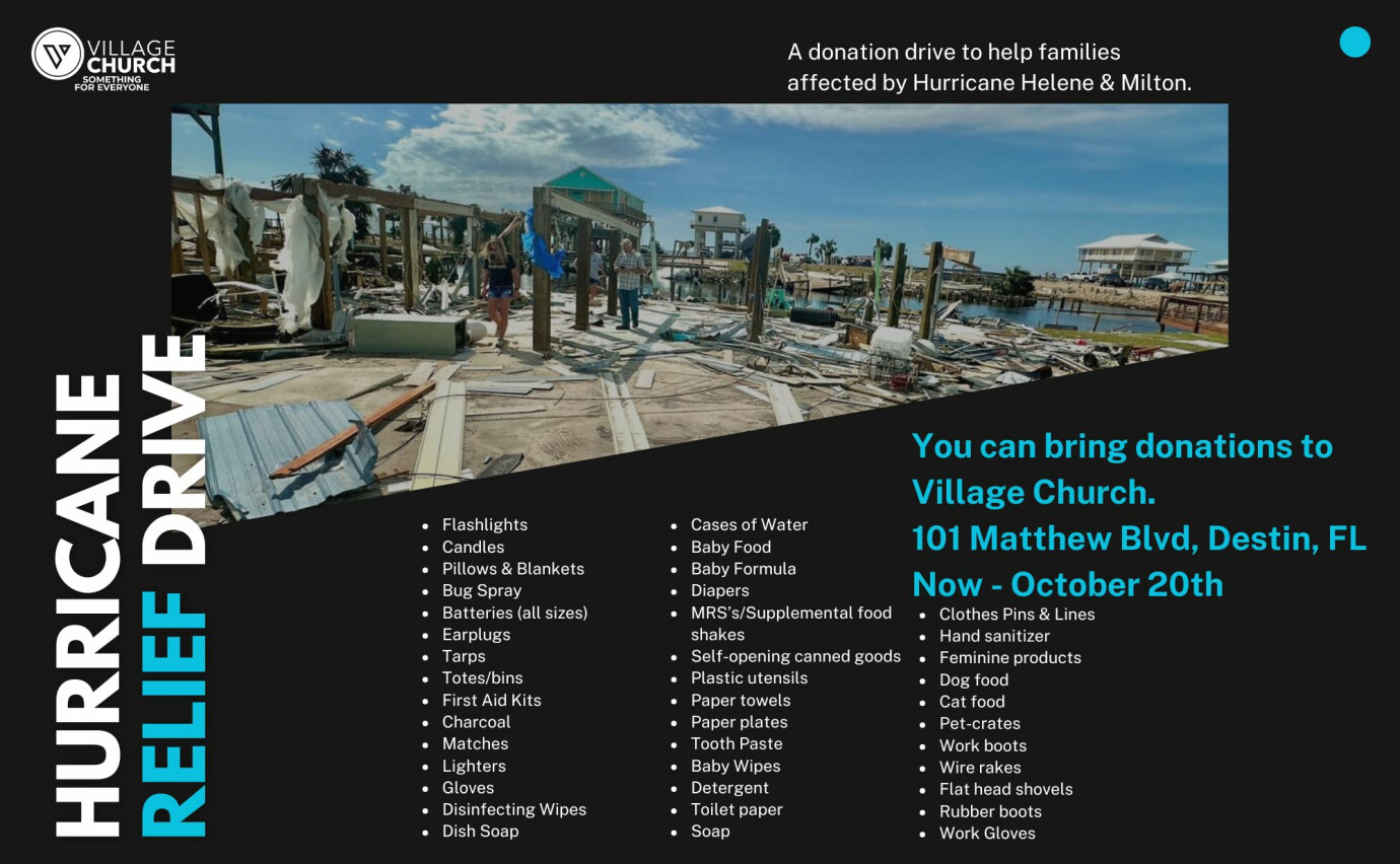 Hurricane Relief Drive