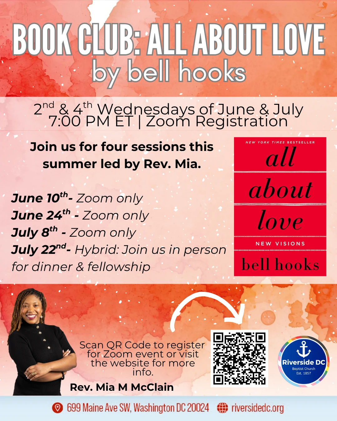 Book Club- All About Love by bell hooks