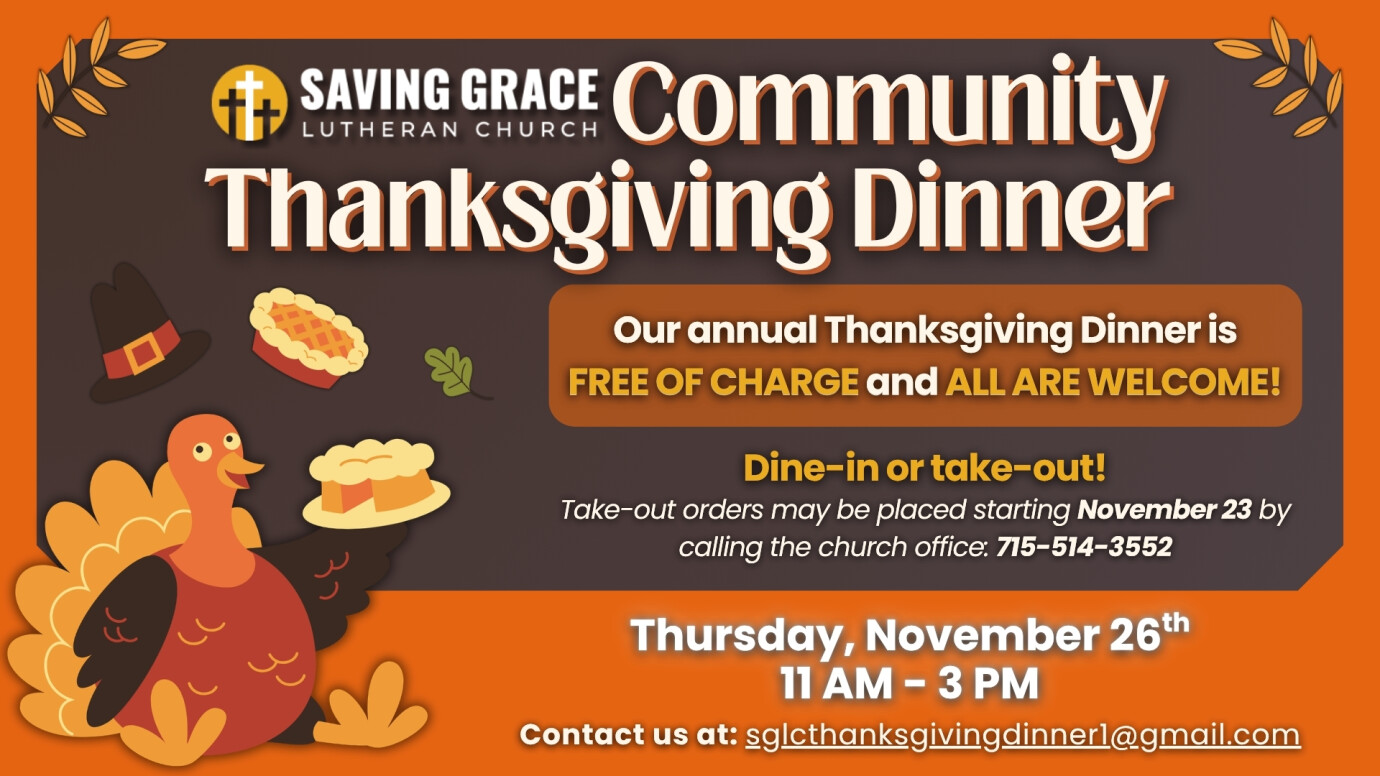 11am Community Thanksgiving Dinner
