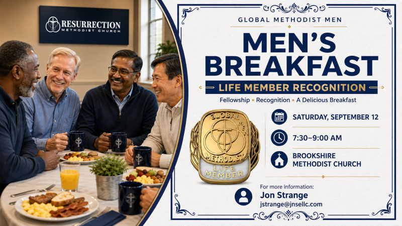Men’s Breakfast – Fellowship, Food & Faith