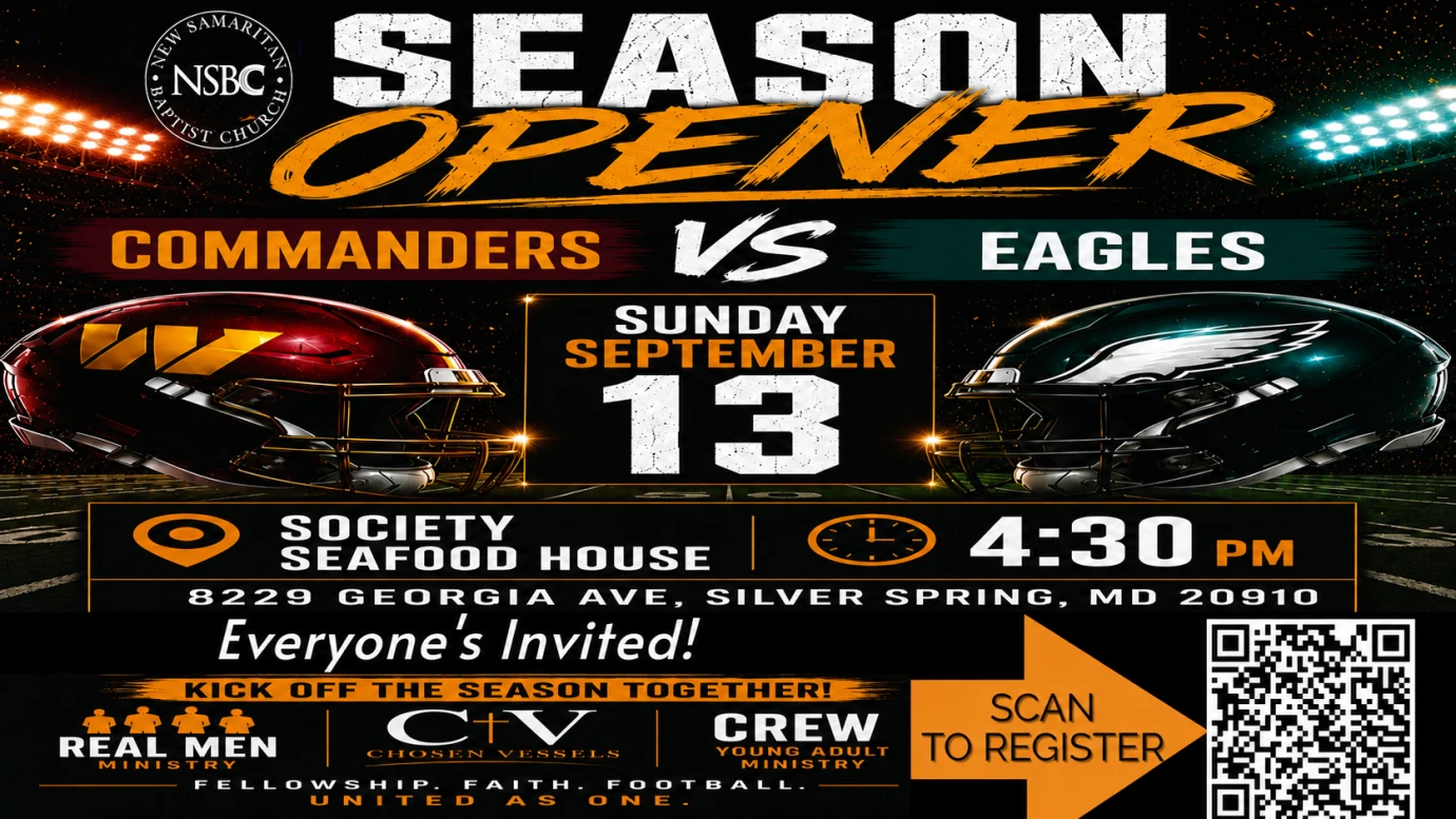 Season Opener - Are you ready for some Football