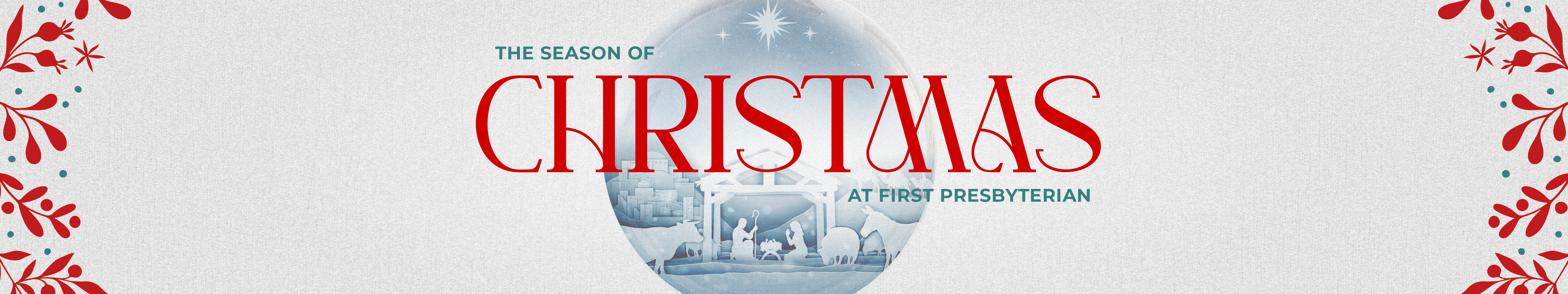 Christmas At First Banner