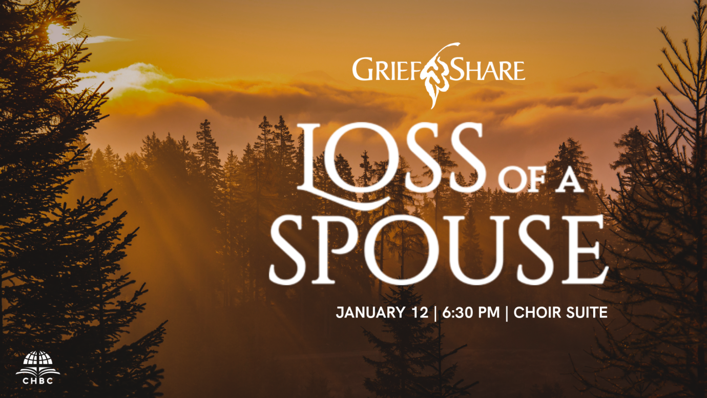 Griefshare: Loss of a Spouse